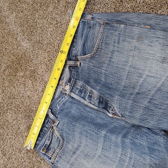 Rare Re/Done Levis 90" Y2K Womens USA Relaxed Straight legs high riseJeans sz 29 - Picture 11 of 16